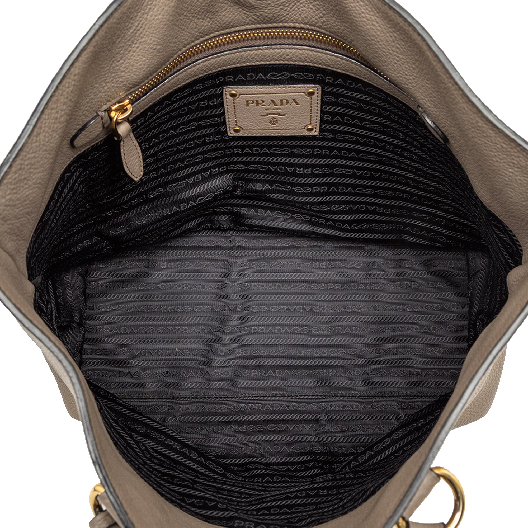Vitello Daino Canapa Logo Tote - Image 4