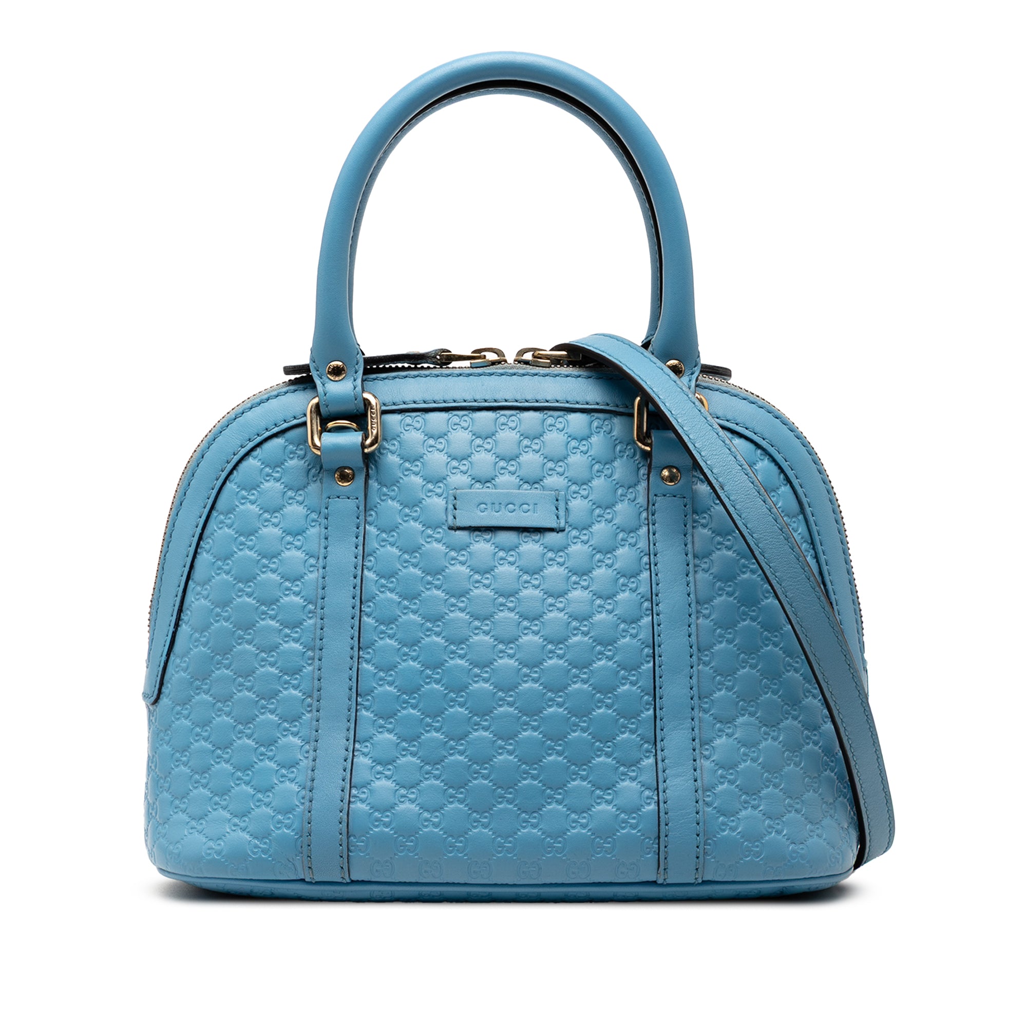 Mini Microguccissima Dome Satchel - Image 1