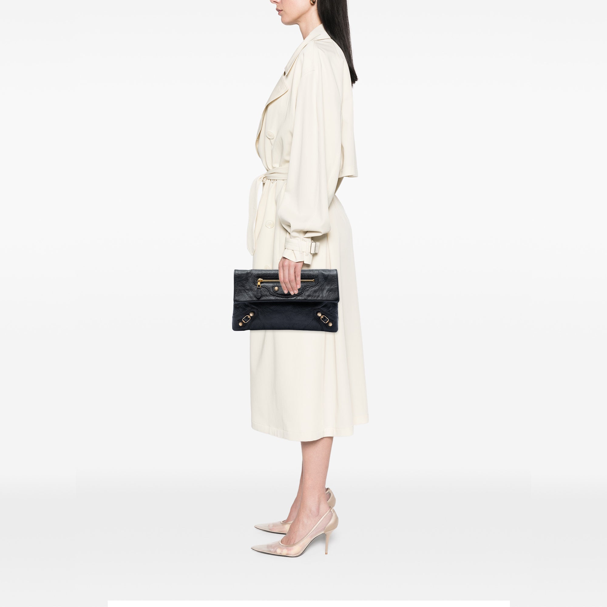 Lambskin Motocross Giant 12 Envelope Clutch - Image 5