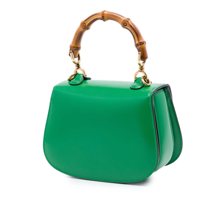Mini Calfskin 1947 Bamboo Top Handle Bag - Image 2
