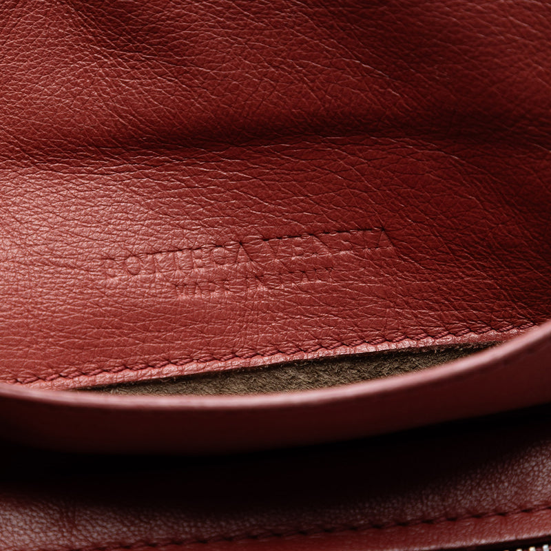 Mini Nappa Intrecciato Expandable Chain Flap Crossbody - Image 5