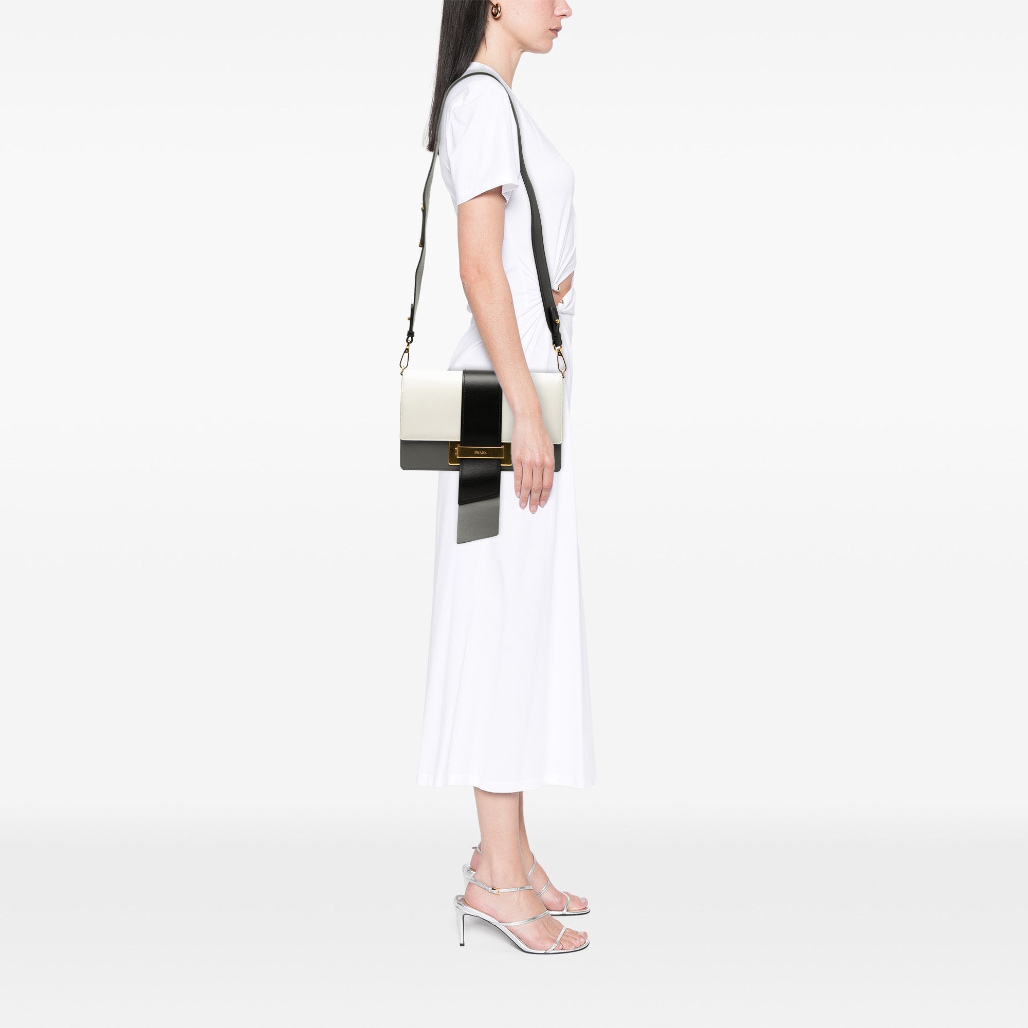 Tricolor City Calf Ribbon Crossbody - Image 6