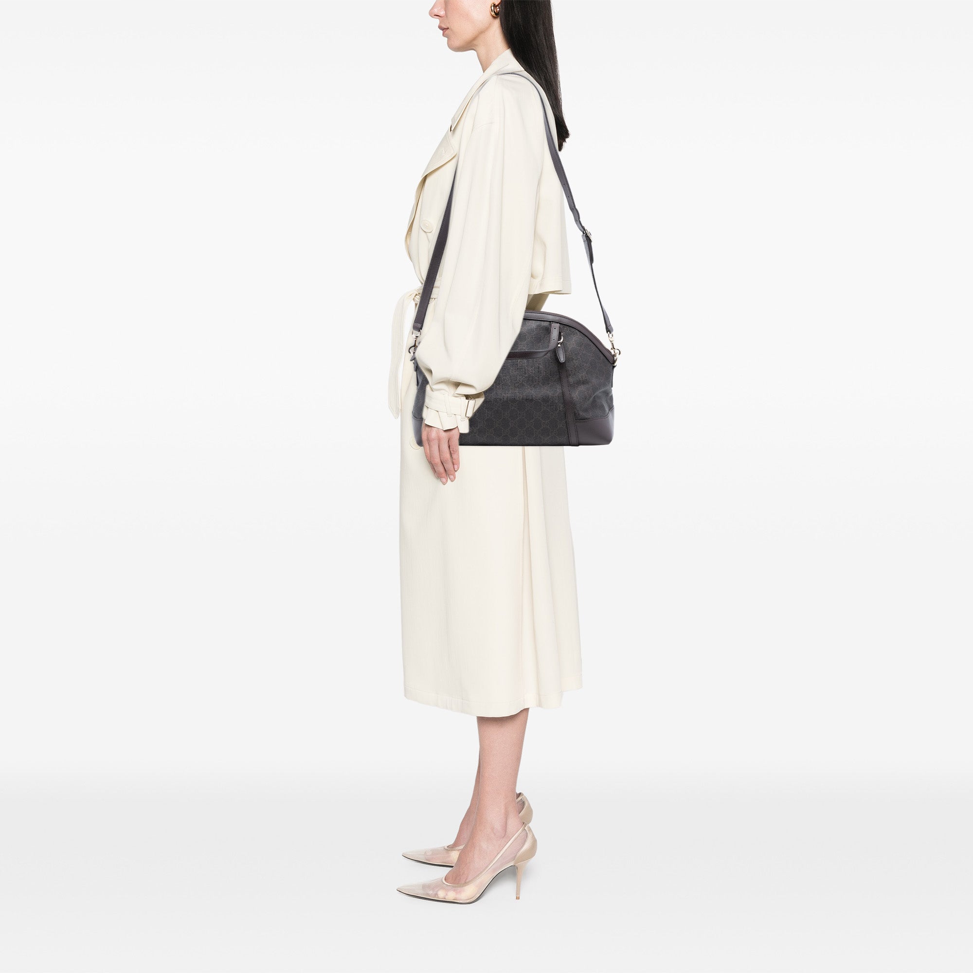 Large GG Supreme Nice Dome Satchel - Image 7