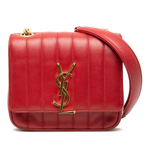 Small Lambskin Monogram Vicky Chain Bag - Image 1