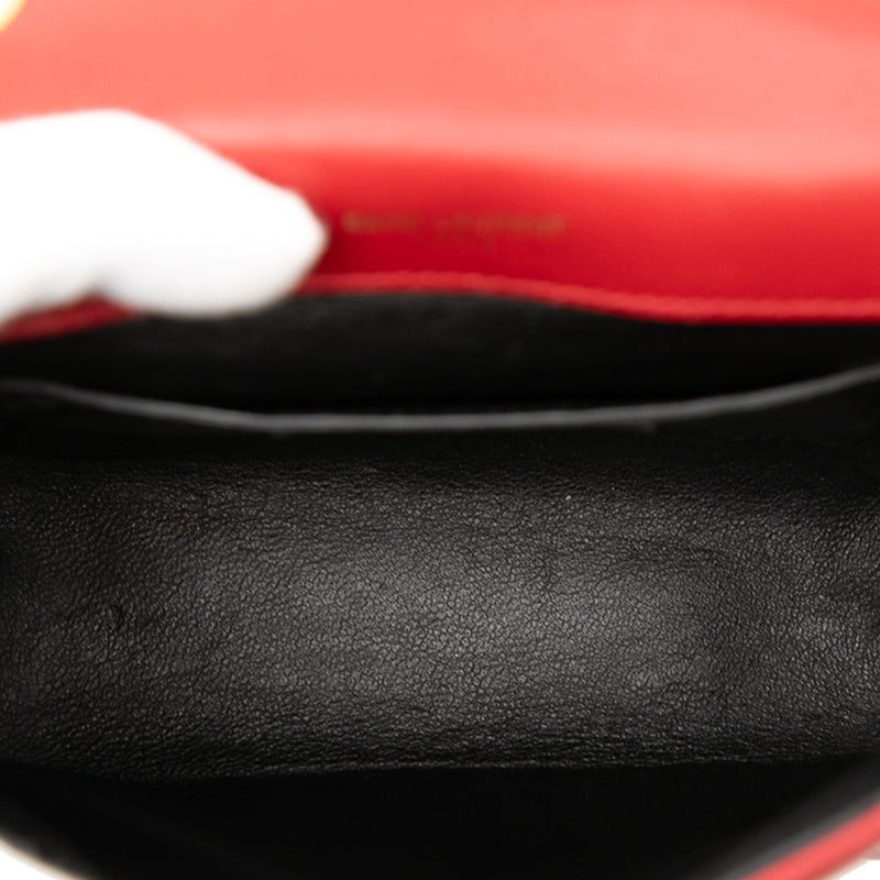 Small Lambskin Monogram Vicky Chain Bag - Image 4