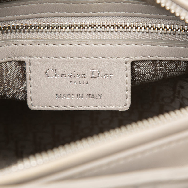 Medium Lambskin Cannage Lady Dior - Image 5