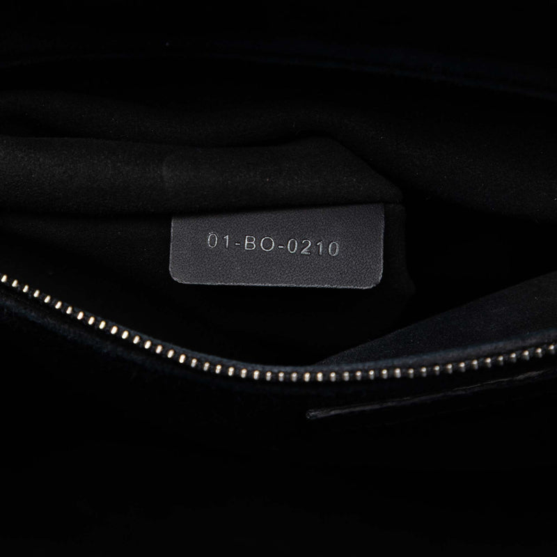 Large Ultra Matte Calfskin Cannage Lady Dior - Image 6