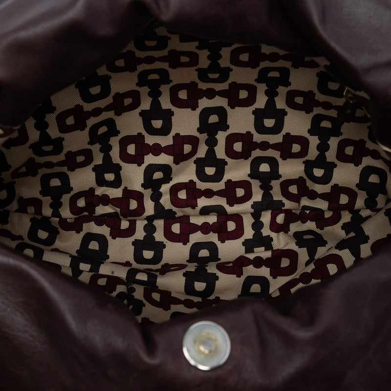 Large Guccissima Hysteria Satchel - Image 4