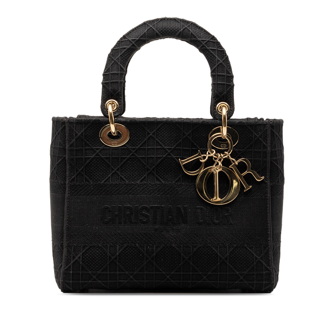 Medium Canvas Cannage Lady D Lite - Image 1