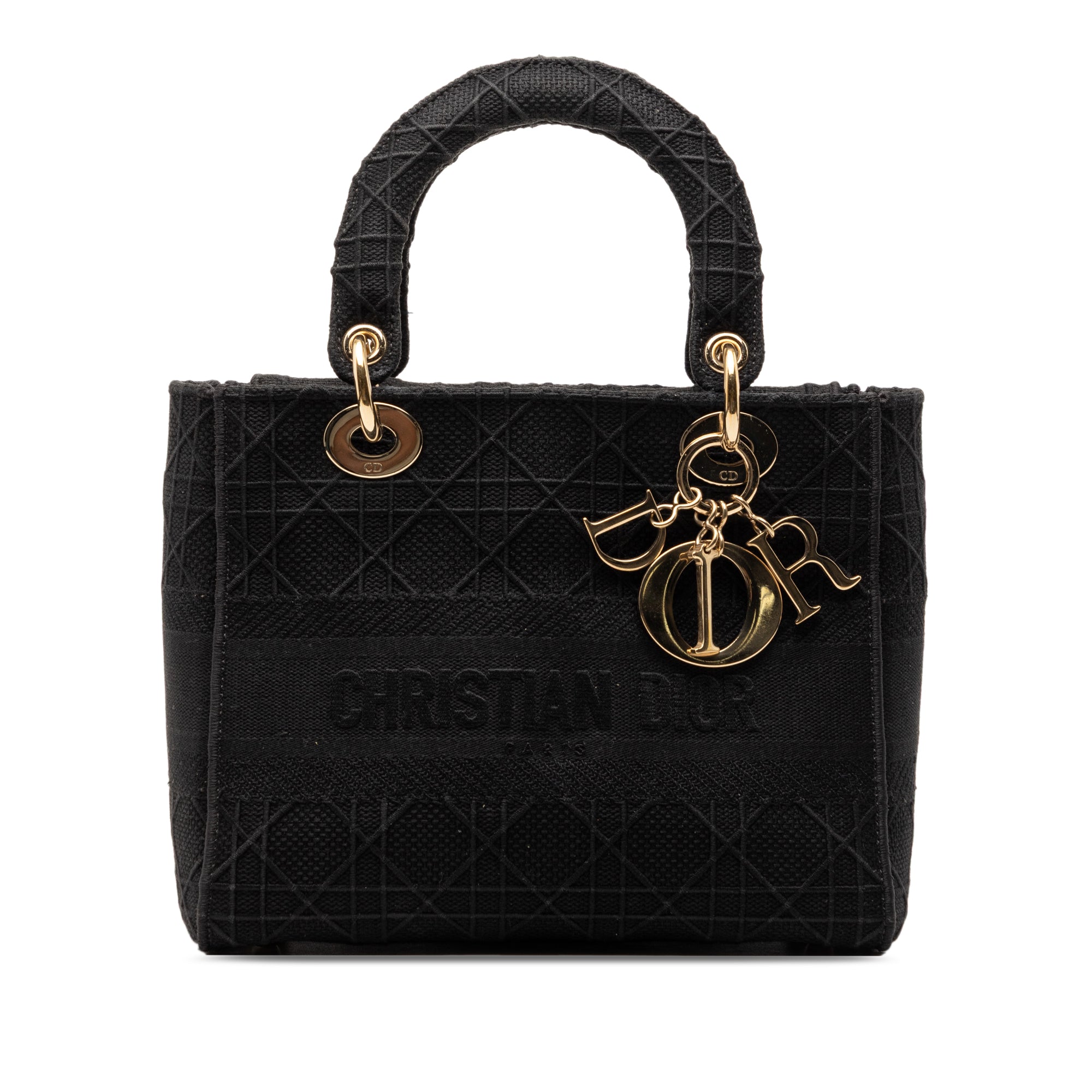 Medium Canvas Cannage Lady D Lite - Image 1