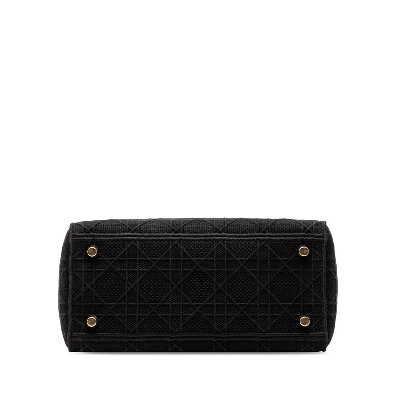 Medium Canvas Cannage Lady D Lite - Image 3