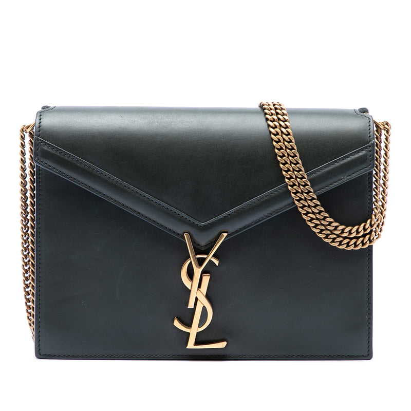 Smooth Calfskin Monogram Cassandra Clasp Bag