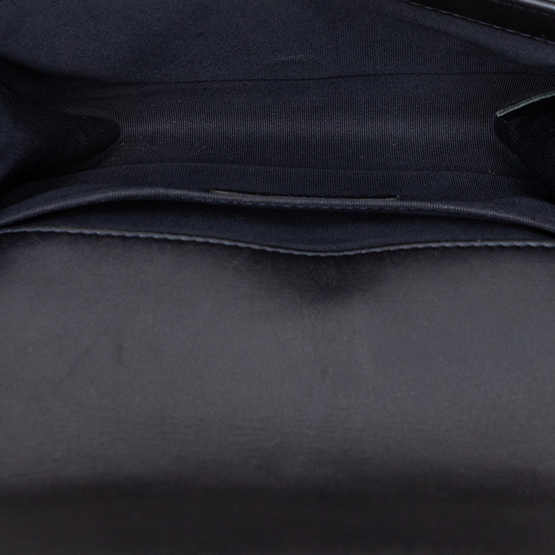 Small Lambskin Embossed Cube Boy Flap - Image 4