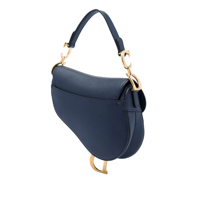 Mini Grained Calfskin Saddle Bag - Image 2