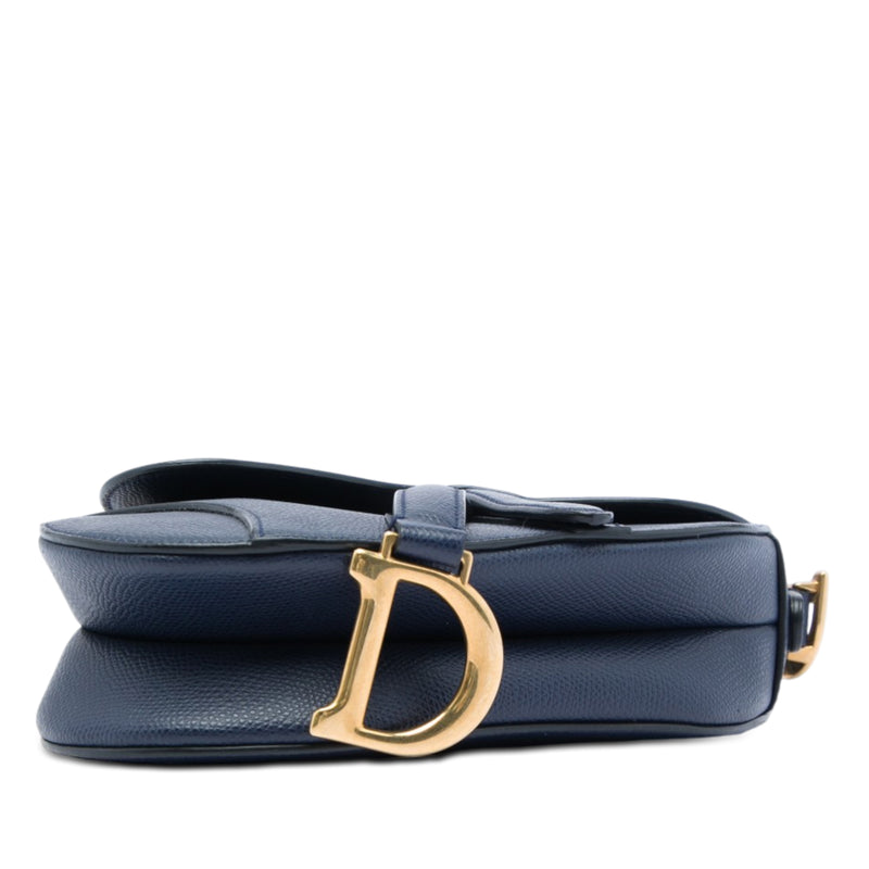 Mini Grained Calfskin Saddle Bag - Image 3