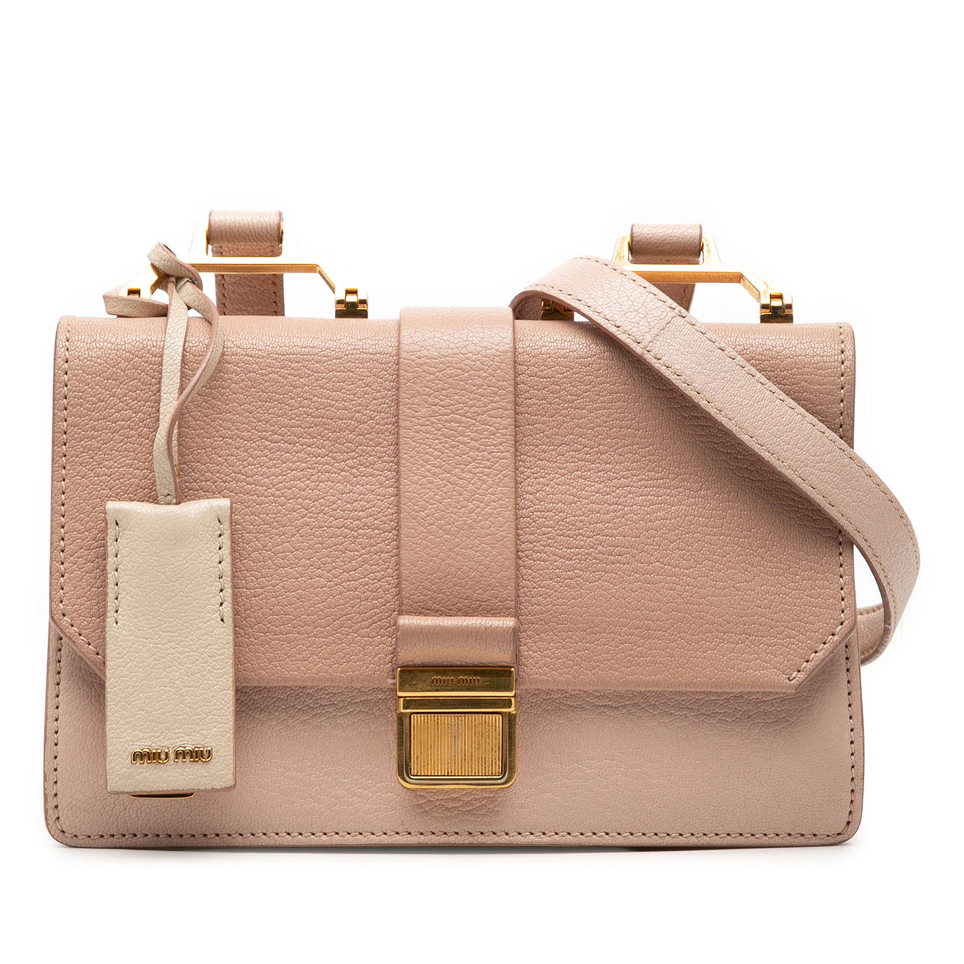 Bicolor Goatskin Madras Crossbody - Image 1