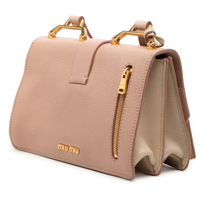 Bicolor Goatskin Madras Crossbody - Image 2