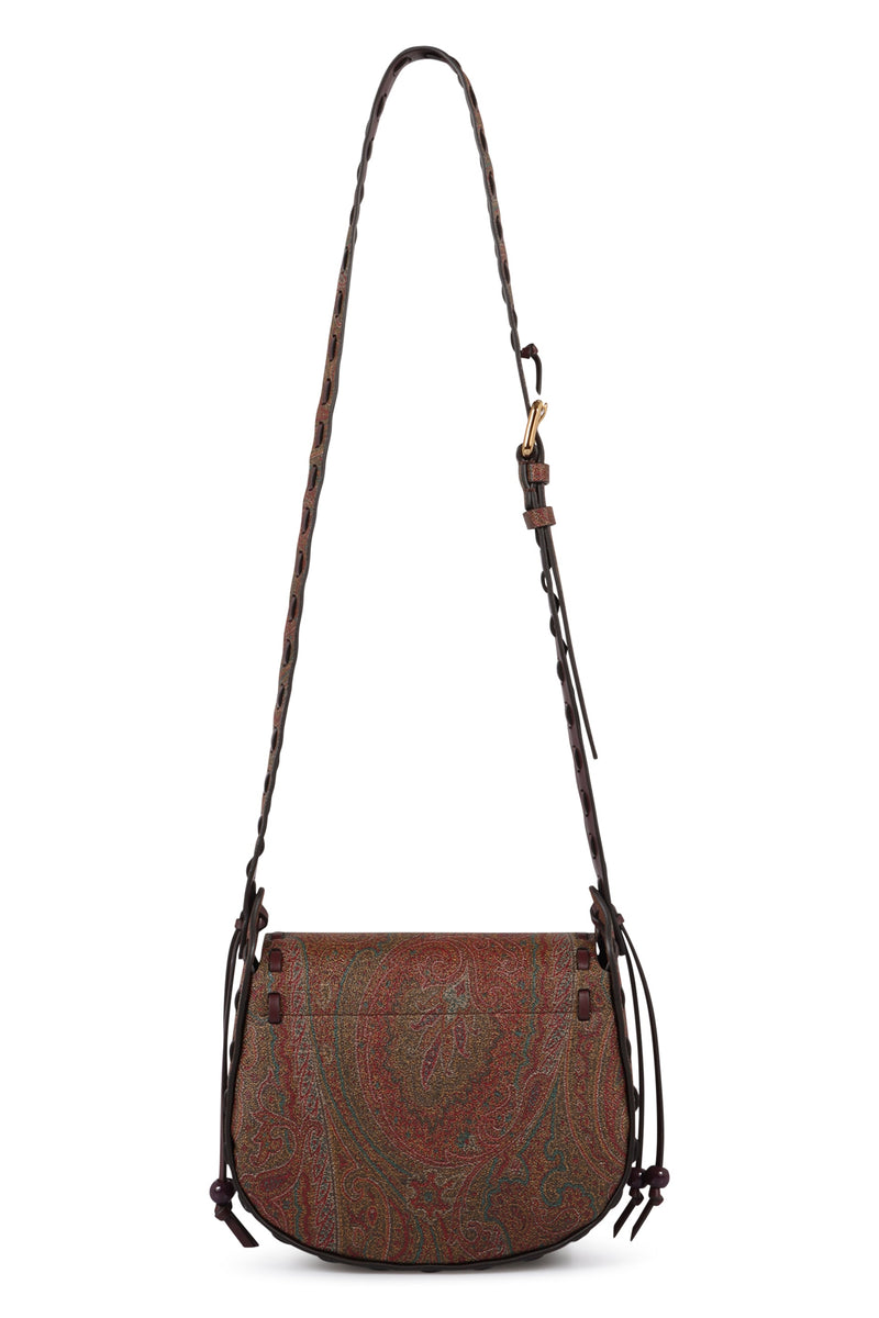 Etro Drya Arnica Crossbody Bag — Brown Cotton