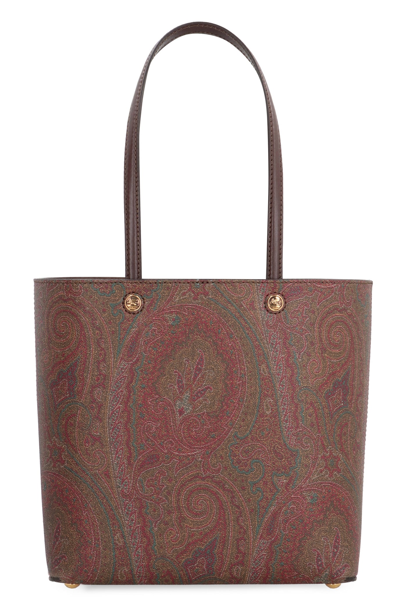 Etro Essential Tote Bag — Brown Pvc
