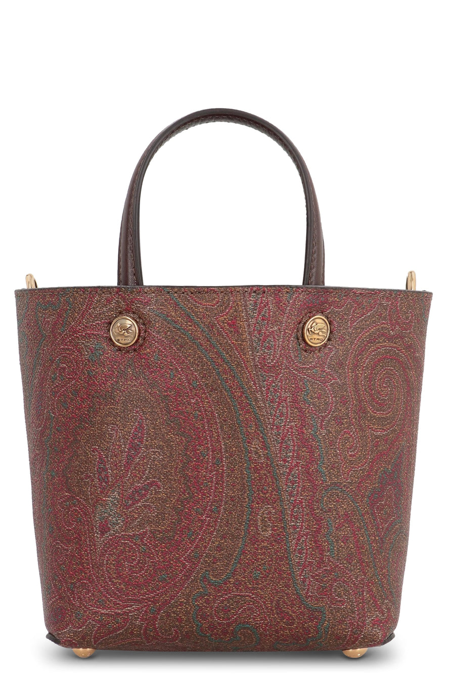Etro Essential Tote Bag — Brown Cotton
