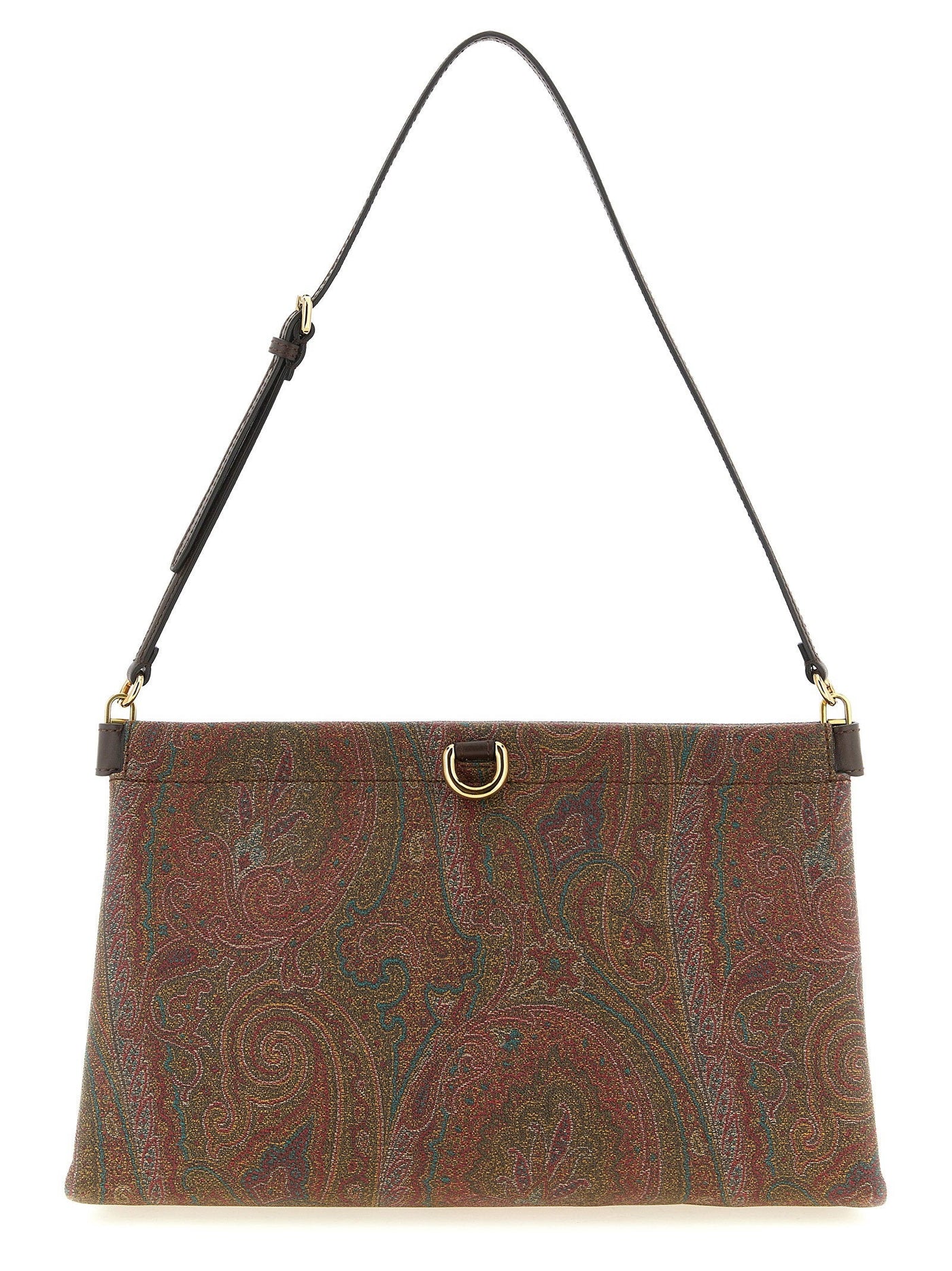 Etro Talk Clutch — Brown