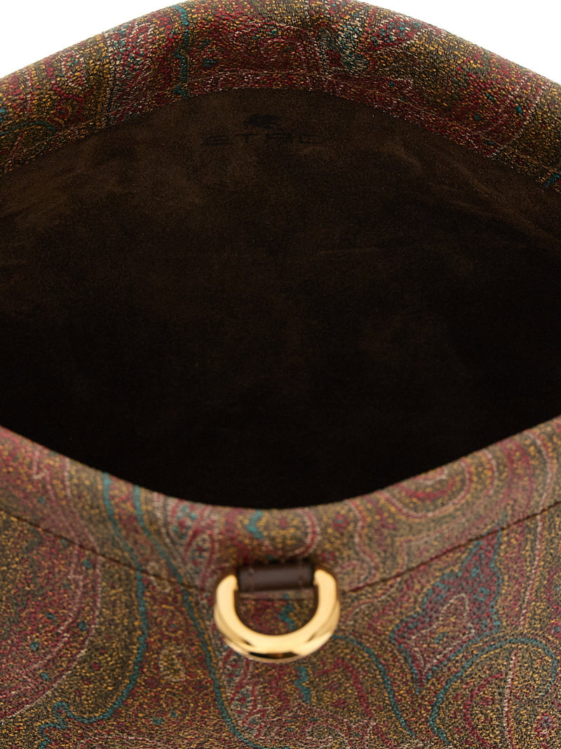 Etro Talk Clutch — Brown