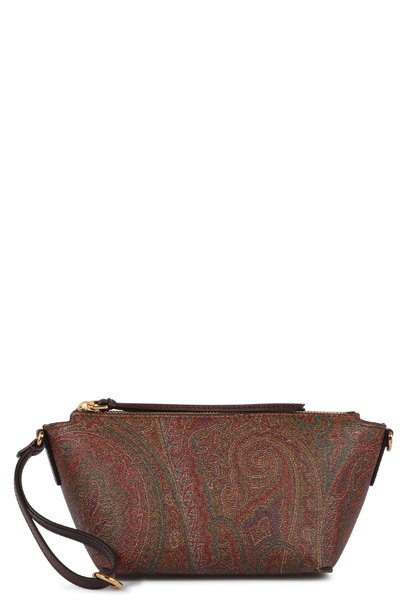 Etro Mini Bag — Brown Cotton