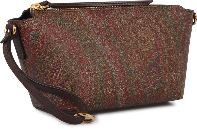 Etro Mini Bag — Brown Cotton