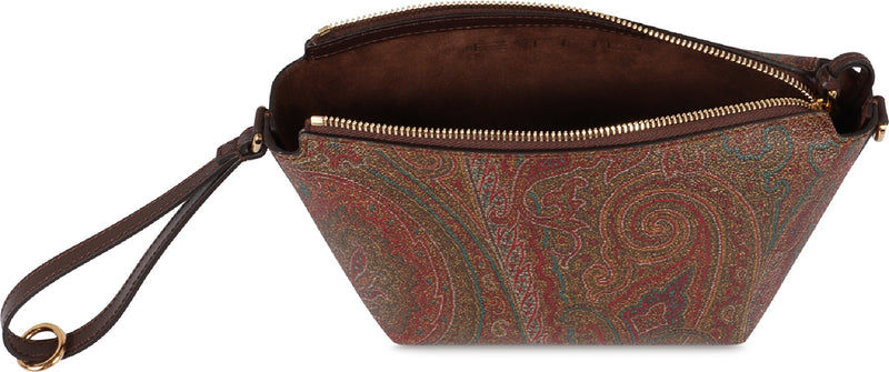 Etro Mini Bag — Brown Cotton