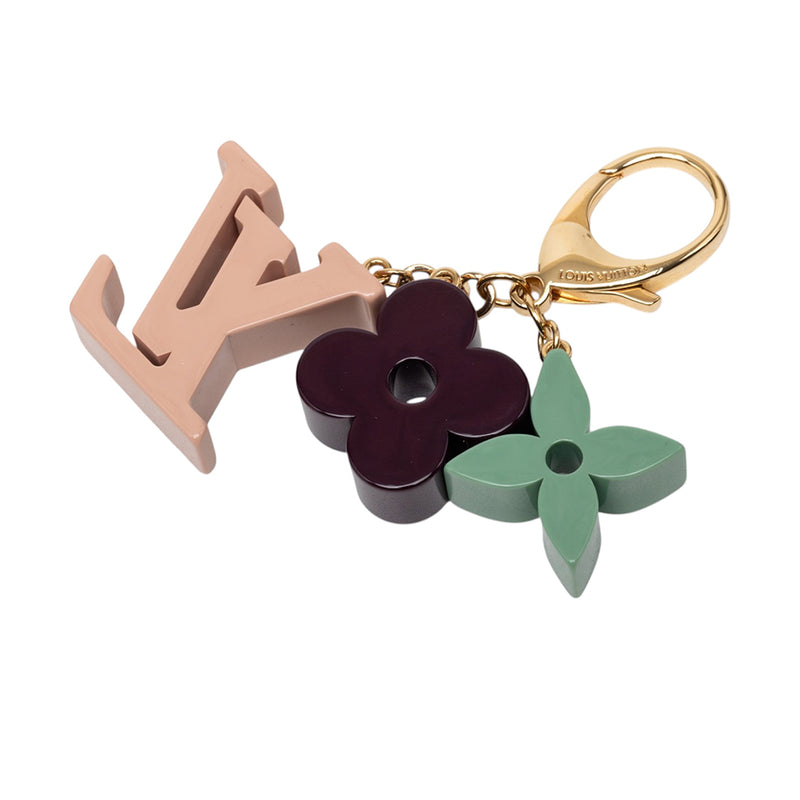 Resin Play Time Monogram Key Chain and Bag Charm - Image 2