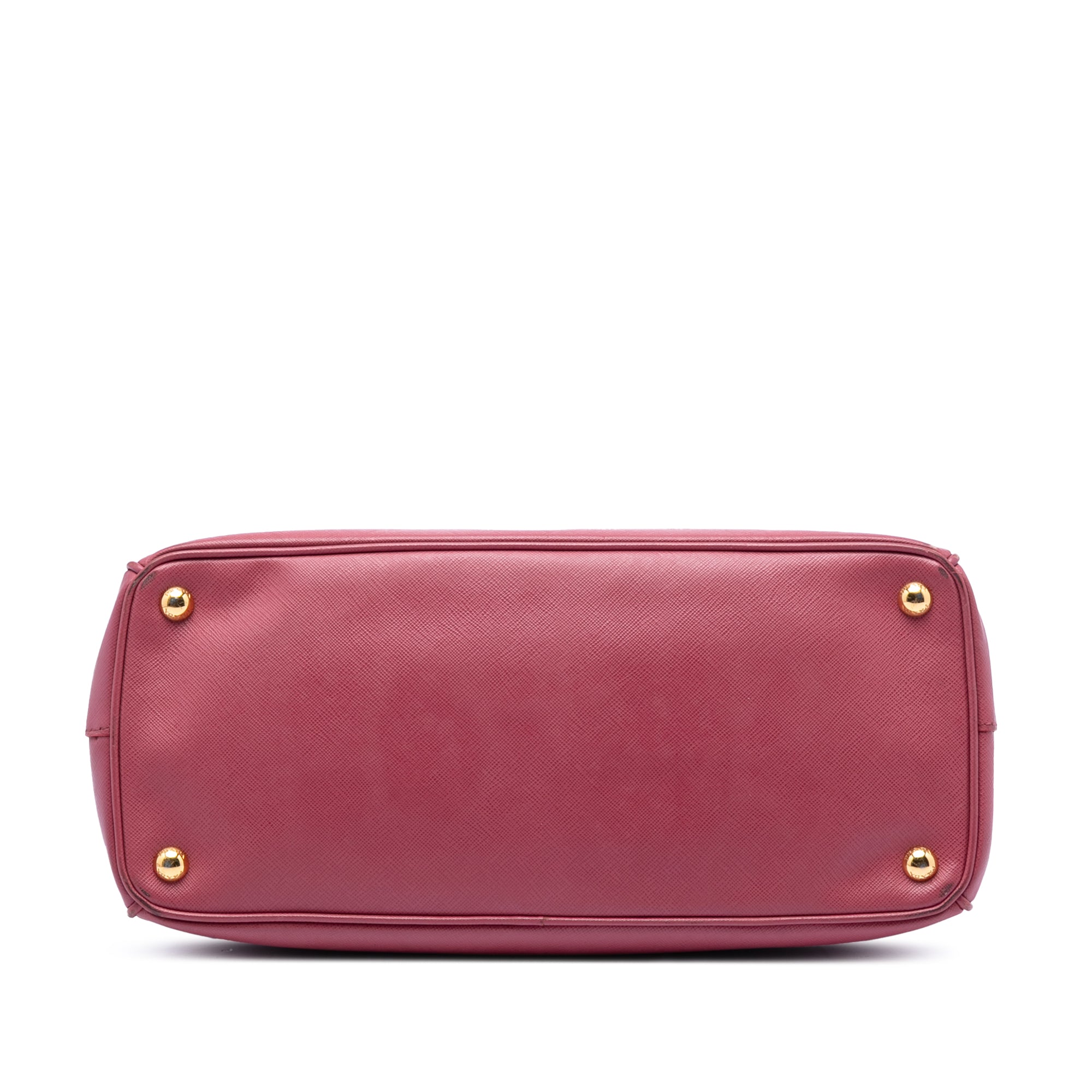 Medium Saffiano Lux Galleria Double Zip Satchel - Image 3
