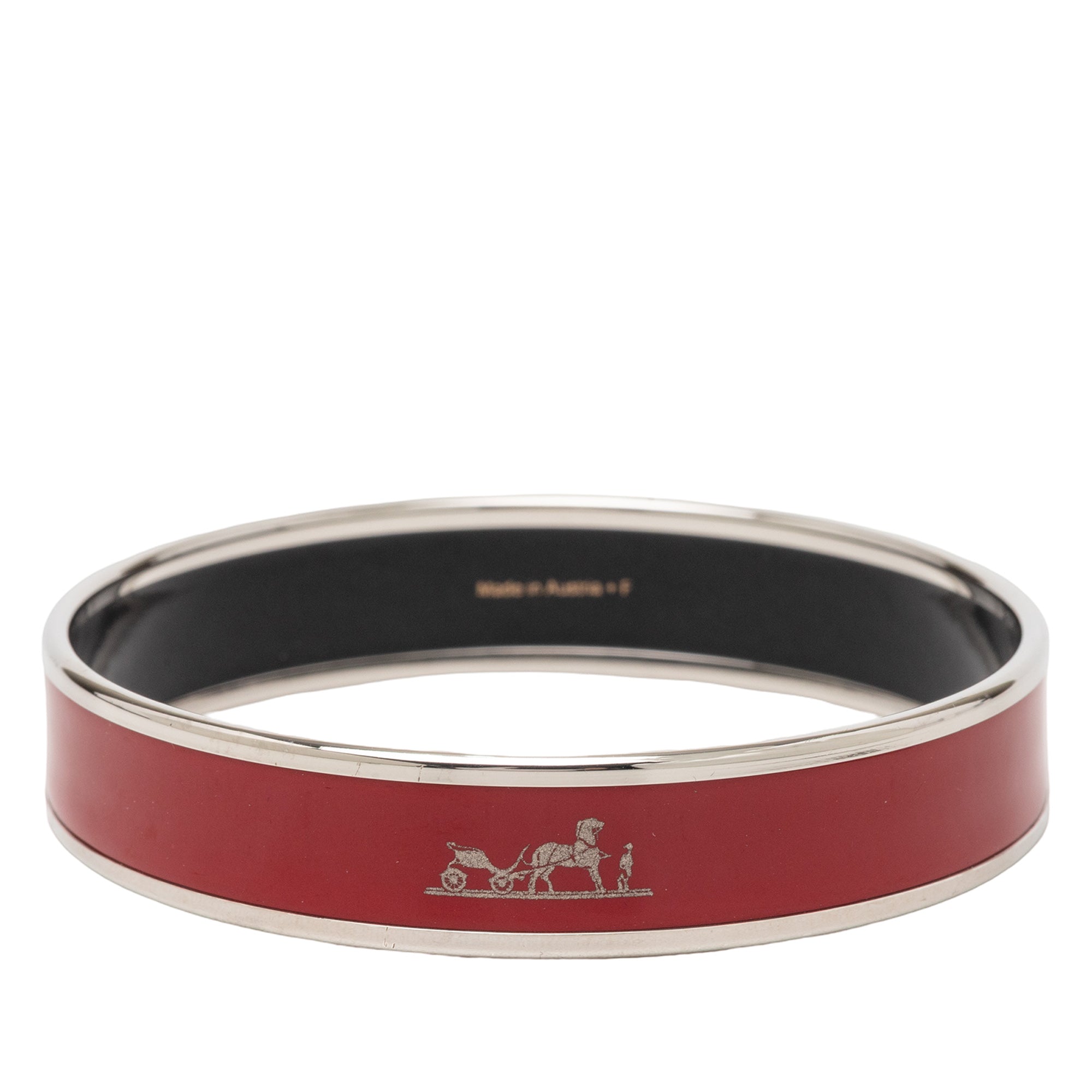 Narrow Caleche Enamel Bangle 62 - Image 2