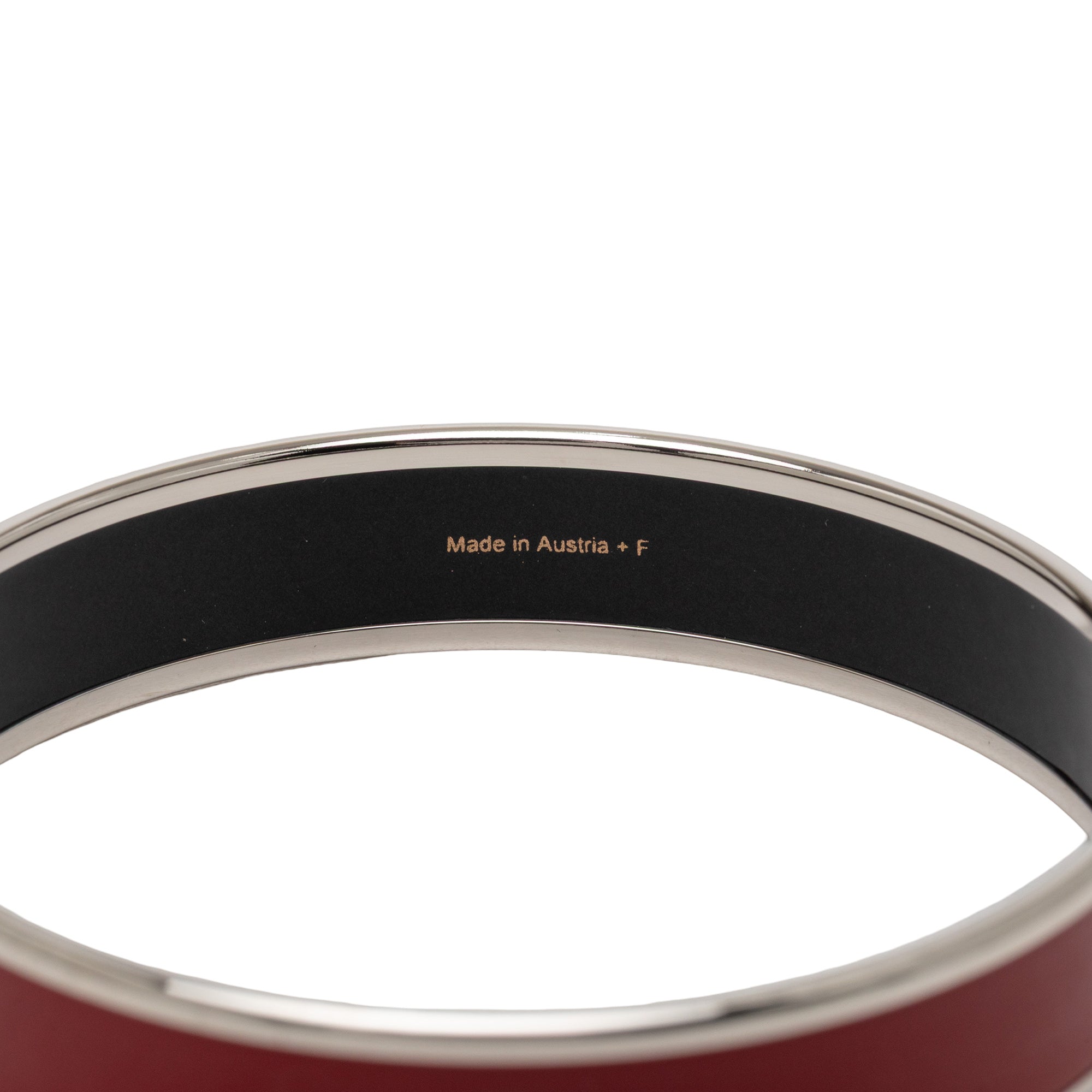 Narrow Caleche Enamel Bangle 62 - Image 3