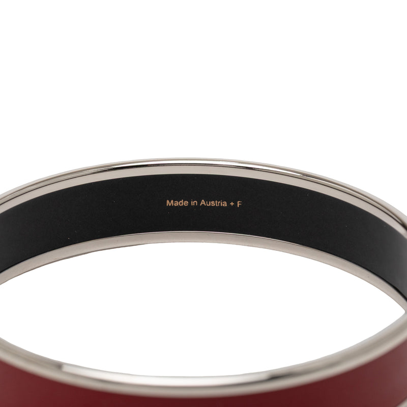 Narrow Caleche Enamel Bangle 62 - Image 3
