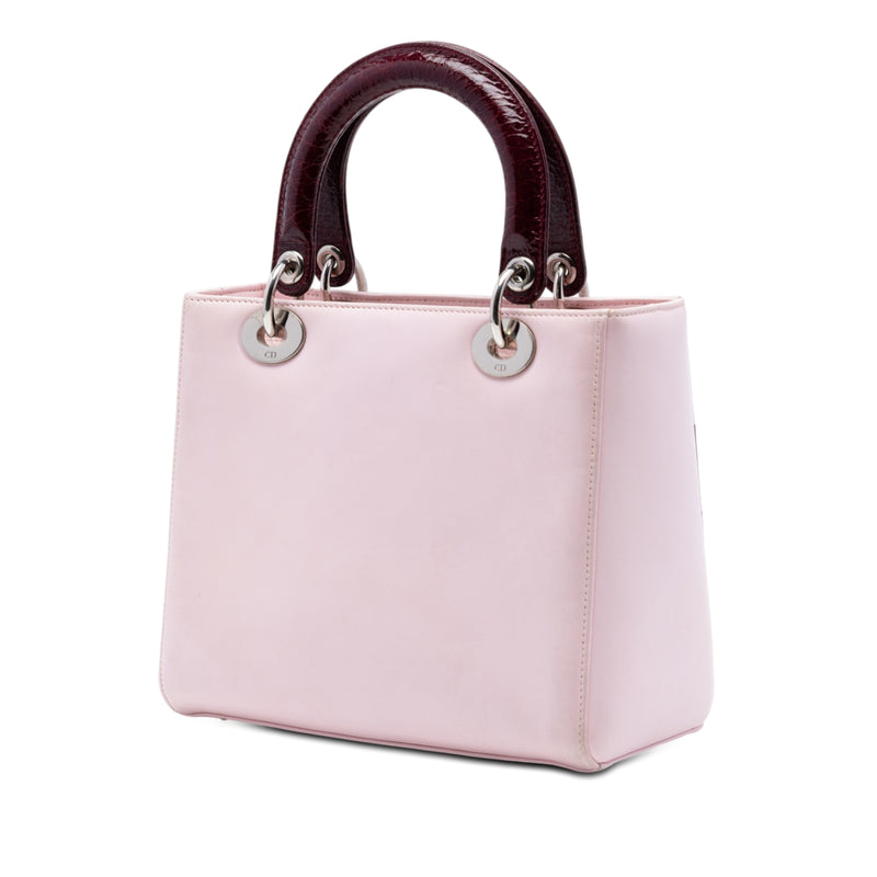 Medium Calfskin Patent Embroidered Valentines Day Heart Lady Dior - Image 2