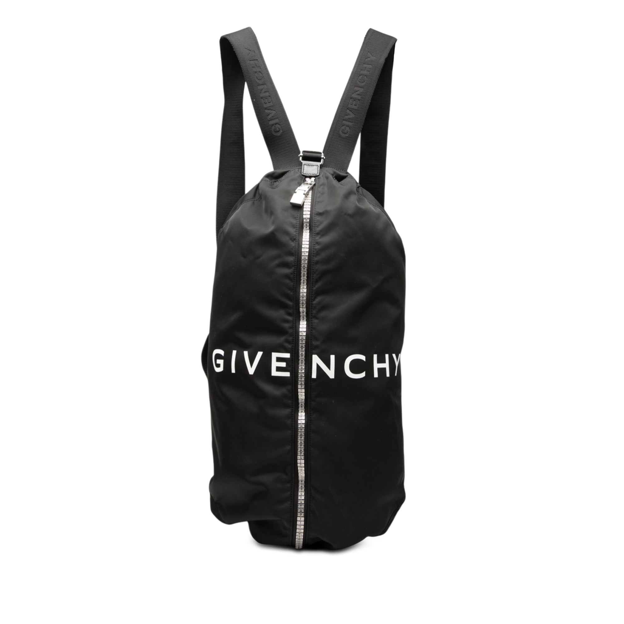 Nylon G Zip Duffle Backpack - Image 1