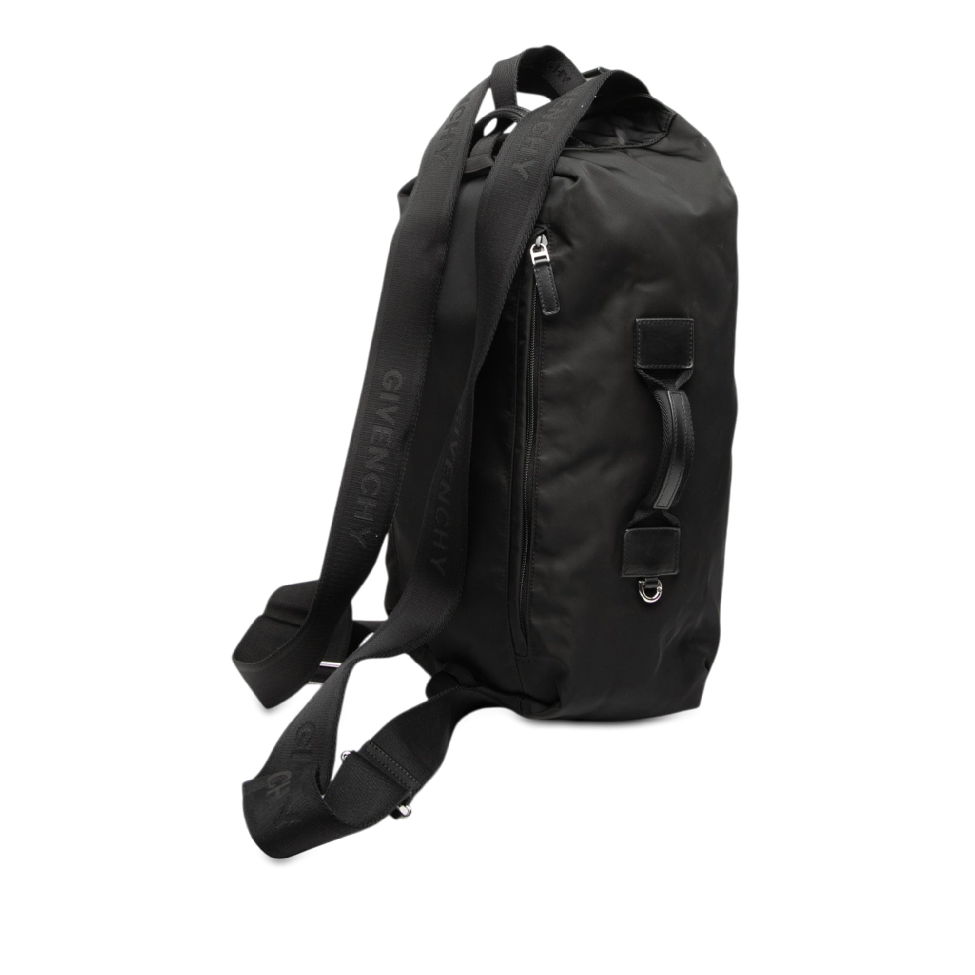 Nylon G Zip Duffle Backpack - Image 2