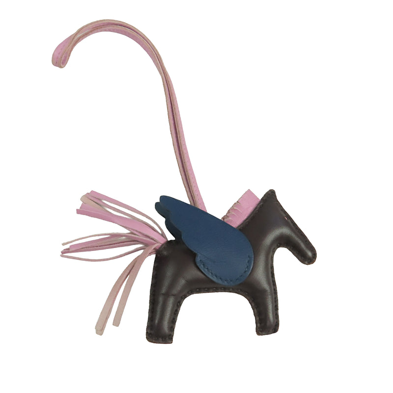 Milo Lambskin and Swift Grigri Rodeo Pegase Bag Charm PM - Image 2
