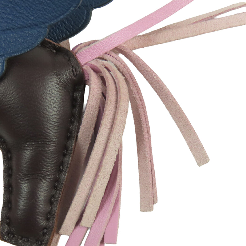 Milo Lambskin and Swift Grigri Rodeo Pegase Bag Charm PM - Image 6