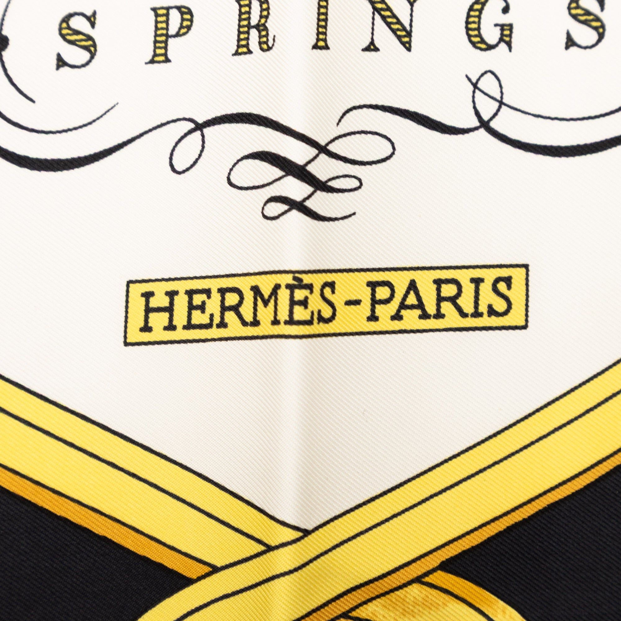 Springs Silk Scarf 90 - Image 2