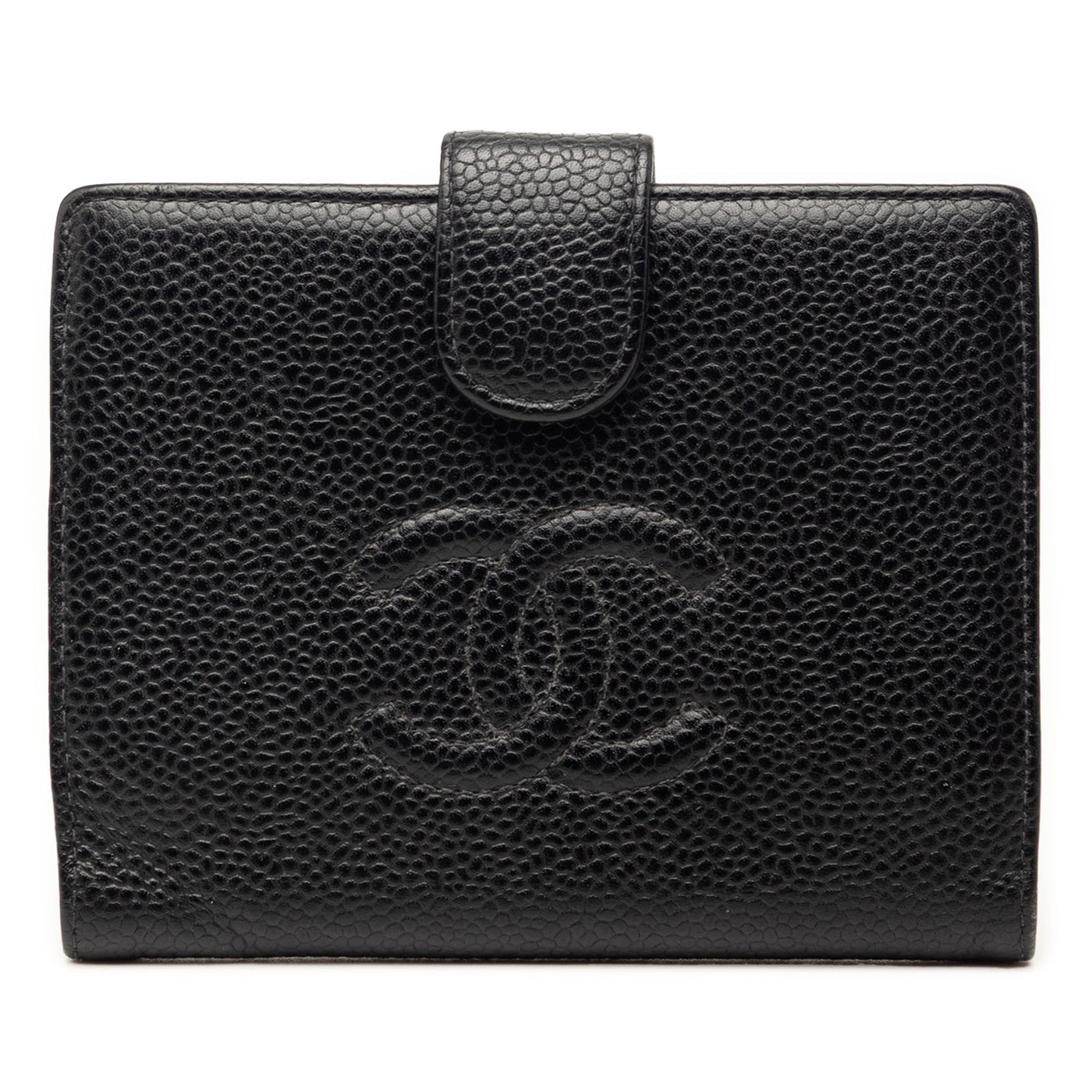 CC Caviar French Wallet - Image 1