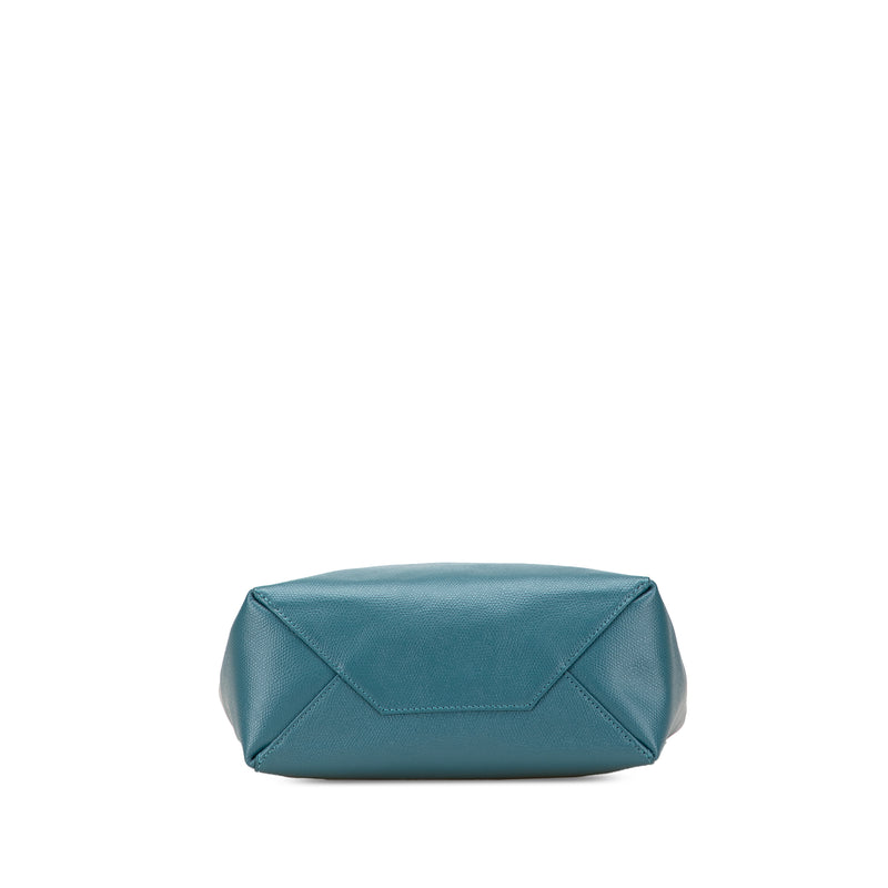 Small Grained Calfskin Vertical Cabas Satchel - Image 3
