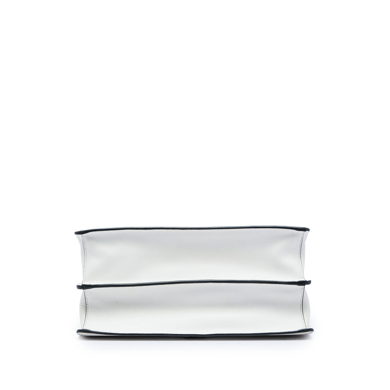City Calf and Saffiano Studded Elektra Satchel - Image 3