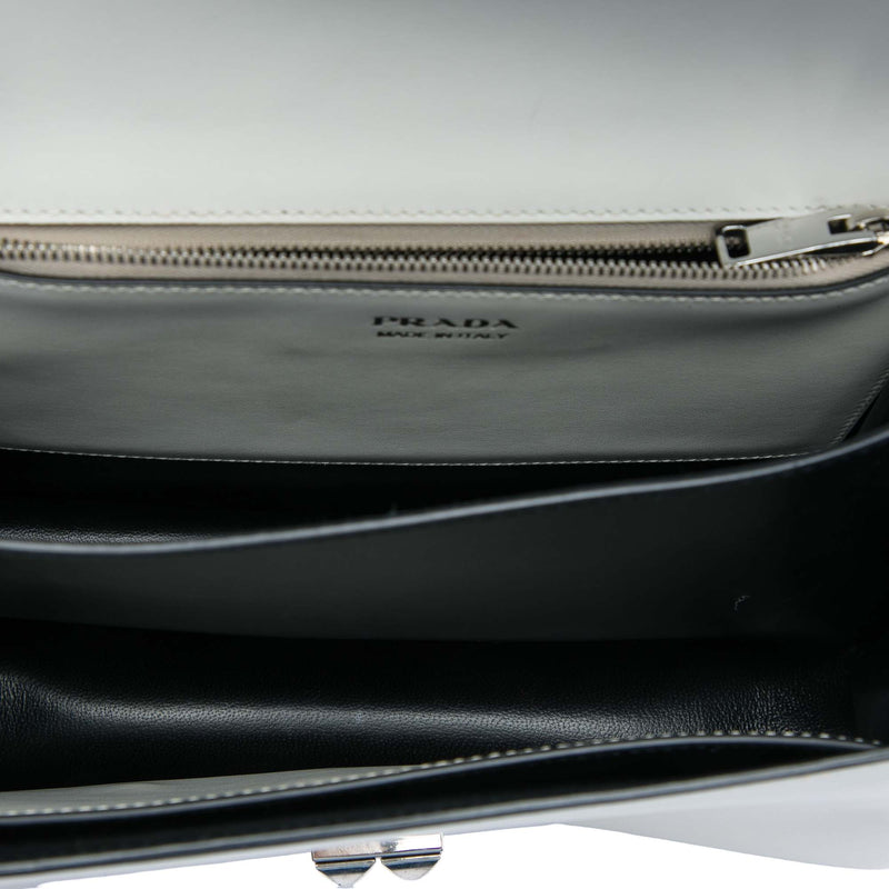 City Calf and Saffiano Studded Elektra Satchel - Image 4