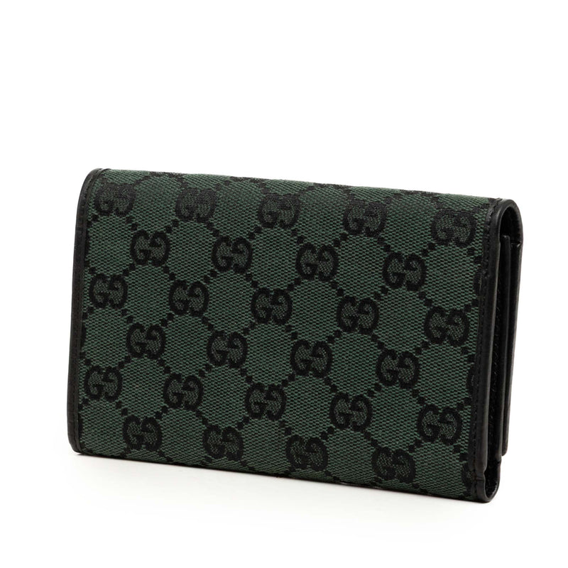 GG Canvas Trifold Long Wallet - Image 2