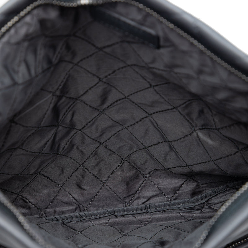 CC Quilted Lambskin Foldover Clutch - Image 4