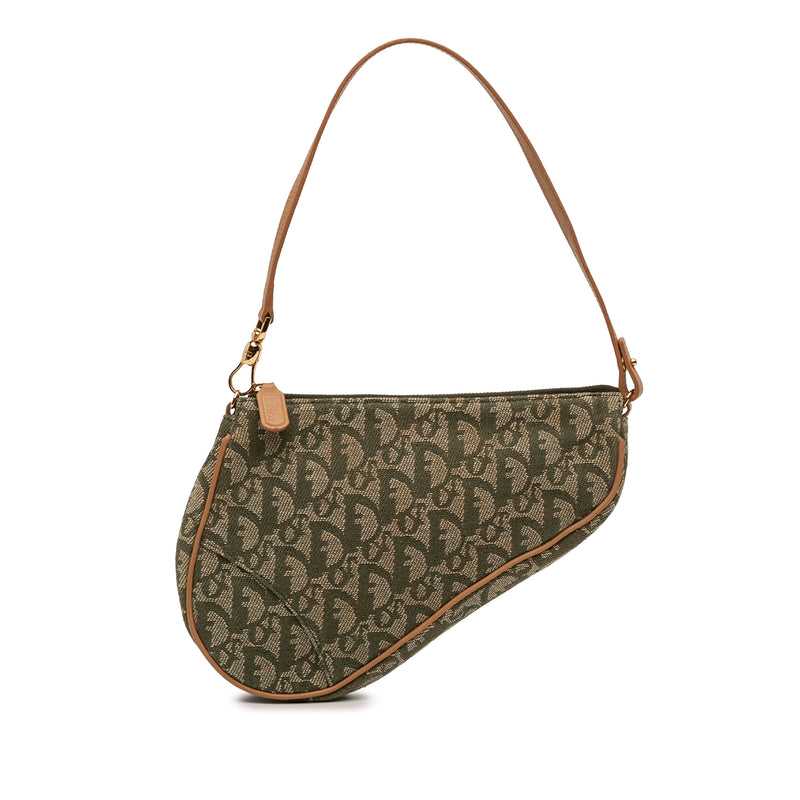 Mini Diorissimo Canvas Saddle Pochette