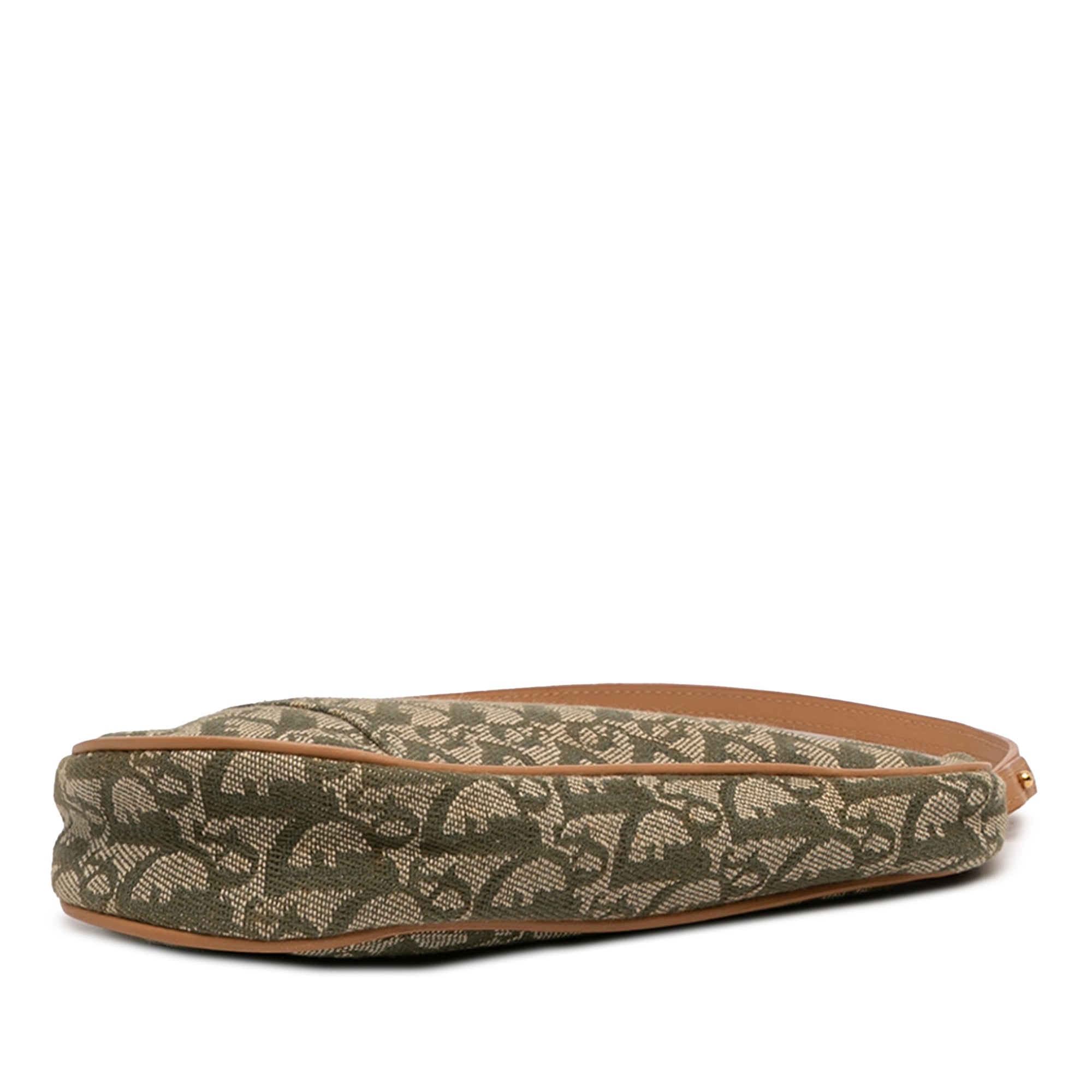Mini Diorissimo Canvas Saddle Pochette - Image 3
