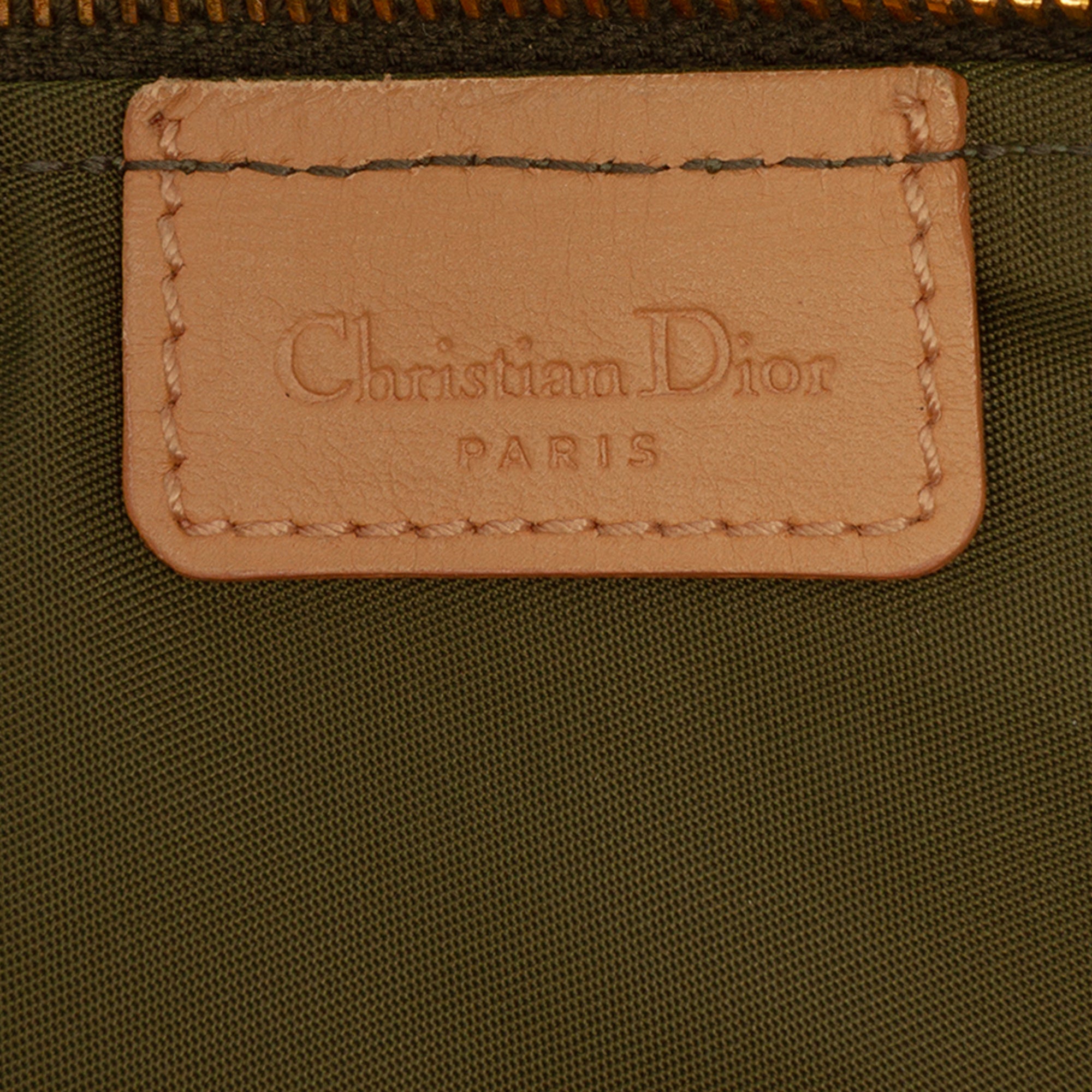 Mini Diorissimo Canvas Saddle Pochette - Image 5