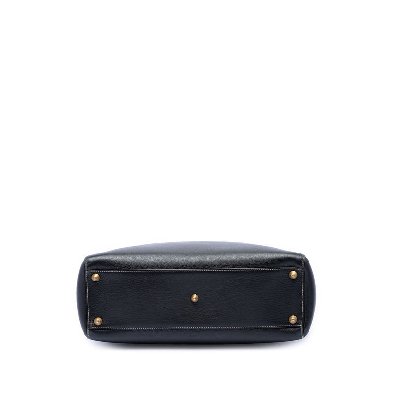 Large Grained Calfskin Lady Dior - Image 3